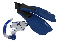 Aletas/visor/snorkel  Lagon  Azul780013 25/26