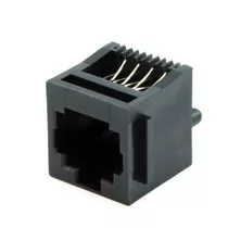 50 Peças -modular Jack Rj45 Fêmea 8p8c 180 Graus Pt  52-10  