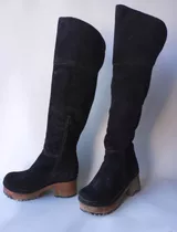 Botas Bucaneras De Cuero