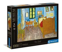 Quebra-cabeça Clementoni 1000 Pçs Van Gogh Bedroom In Arles