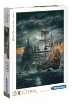 Quebra-cabeça Clementoni High Quality Collection The Pirate Ship 31682 De 1500 Peças