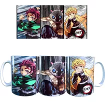 Taza Kimetsu No Yaiba Kit 4 Tazas