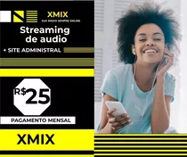 Streaming Voxtream 10gb + Site Administrável + Programetes 