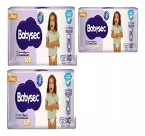 3 Hiperpacks Pañales Babysec Premium En Todos Los Talles