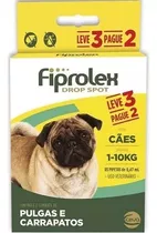 Antipulgas Ceva Fiprolex Para Cães Até 10kg - Leve 3 Pague 2