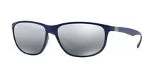 Lente Sol Ray Ban Liviano Azul Mate - Óptica Ariel