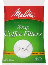 Filtros De Café Envolventes Para Percolador Melitta, 480 U