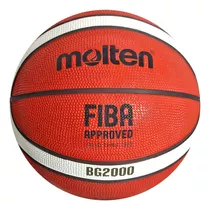 Pelota Basketball Molten Basket N°7 Goma Color Naranja