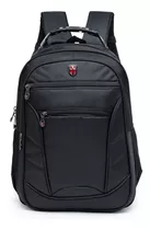 Mochila Executiva Swissport Bolsa Grande Trabalho Notebook Cor Preto