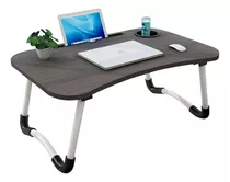 Mesa Plegable Para Laptop Tablet Con Portavaso Desayunador 