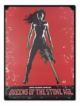 #460 - Cuadro Vintage 21 X 29 Cm / Queen Of The Stone Age
