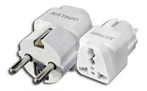 Adaptador Enchufe + Tierra A Tipo F (schuko) Op-603-k Opalux