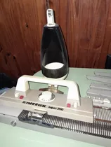 Máquina De Tejer Knittax Super 200 C/ Mesa Accesorios Manual