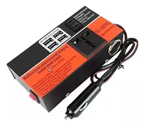 Inversor Voltaje Auto Convertidor Corriente 12v 220v 1500w