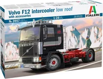 Italeri 3957 1:24 Volvo F-12 Intercooler Low Roof-construcci