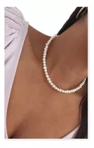 Collar Unisex De Perlas Varios Colores Y Medidas Perlas 4mm