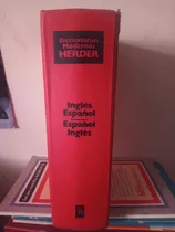 Diccionario Inglés Español, Español Inglés. Herder