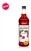 Syrup Jarabe Saborizante Monin Frutilla/strawberry 750 Ml