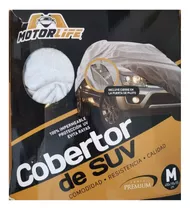 Cobertor Carpa Para Suv Motorlife Premium Talla M