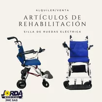 Alquiler De Silla De Ruedas Electrica Nueva