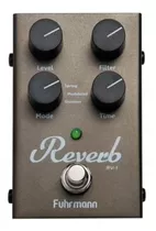 Pedal De Efeito Fuhrmann Reverb Rv-1  Marrom