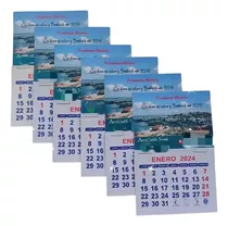 100 Calendario 2024 Imantado 10*7 Cm Incluye Diseño