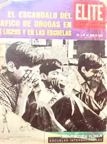 Revista Elite N° 2144 29 De Octubre 1966 Droga En Los Liceos