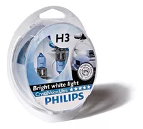 Juego De Lámparas Halógenas H3 Philips Crystal Vision Ultra