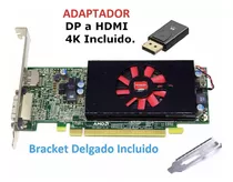 Tarjeta Gráfica Amd R5 240 1gb Ddr3 Adaptador Hdmi Incluido