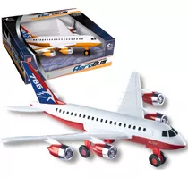 Avião Brinquedo 36cm Aero Buss Super Performance Boing