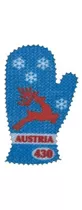 # Mcn # Áustria 2021 -luvas De Inverno - Selo Mint Em Tecido