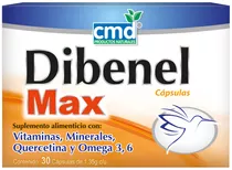 Dibenel Max Multivitaminico, Quercitina, Omega C/30 Cáps Cmd Sabor Capsulas