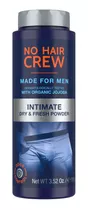 No Hair Crew Intimate Polvo Premium Dry & Fresh Para Hombre