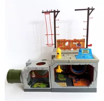 Tortugas Ninja Tmnt Sewer Lair Playset Playmates 1 6 Madtoyz