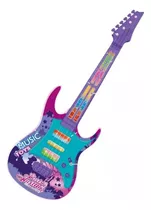 Fantastic Toys W0095, Guitarra Eletrônica Eletrônica Eletrônica De Brinquedo, Guitarra De Brinquedo Para Crianças, Cor Rosa