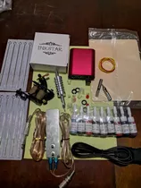 Kit Para Tatuar De Bobinas 12 Grips Nuevo Y Con Garantía Ent