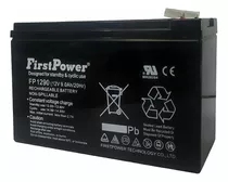 Bateria 12v 9ah Recargable Powest Para Alarmas, Coches, Ups