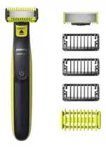 Afeitadora Oneblade Para Cara + Cuerpo Philips Qp2824/10 Color Verde Lima 5v