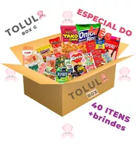 Box Kit Snacks Orientais Tam G Doces Guloseimas Asia Tolula