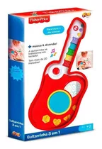 Brinquedo Infantil Guitarra 3 Em 1 Da Fisher Price F00010