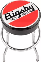 Banco Bigsby Round Logo Barstool Black 24'' 1802442024