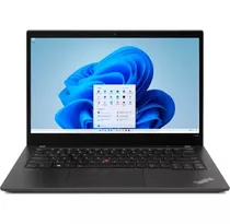 Notebook Lenovo Thinkpad T14 Gen 3 Thunder Black Intel Core I5 1250p  16gb De Ram 512gb Ssd, Gráficos Intel Uhd Integrados 60 Hz 1920x1080px Windows 10 Pro