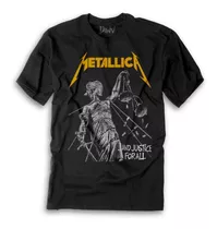 Franelas De Rock De Metallica 