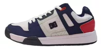 Zapatillas Dc Shoes Stag Lite Rs Gray/blue (gbr)- Big Buey -