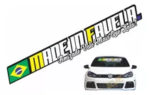 Made In Favela Adesivo Premium Faixa Parabrisa Tuning 90cm