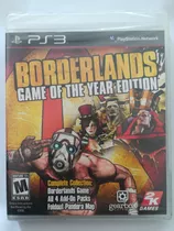 Borderlands Game Of The Year Edition Ps3 Nuevo Y Original