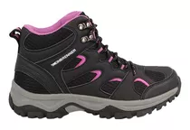 Botin Mujer Outdoor Weinbrenner Florida Mid 551-6597 Negro