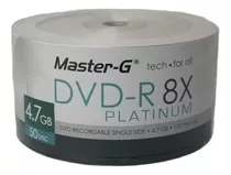 Dvd-r Master G 8x C/logo Platinum
