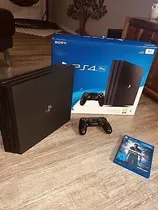 Sony Playstation 4 Pro (latest Model) - 1tb Jet Black Games 