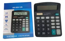 Calculadora De Mesa, Recarga Solar Y 1aa, Kenko, En Caja